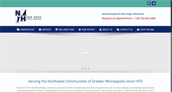 Desktop Screenshot of newhopeanimalhospital.com