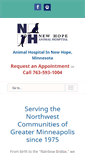 Mobile Screenshot of newhopeanimalhospital.com